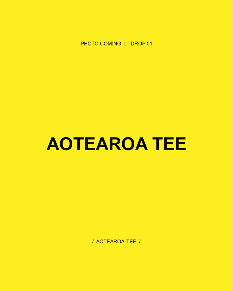 Aotearoa Tee (1–2y, 1–2y, Mustard, Mustard)